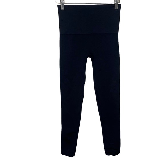 Spanx Leggings Navy Blue Shapewear Medium - Picture 6 of 9